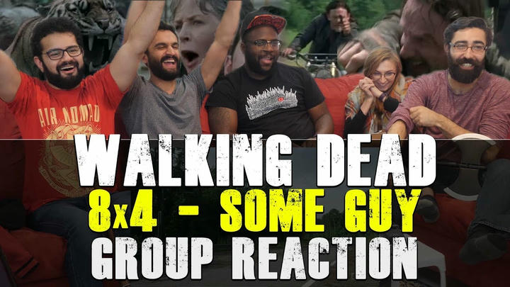 Walking Dead - 8x4 Some Guy - Group Reaction
