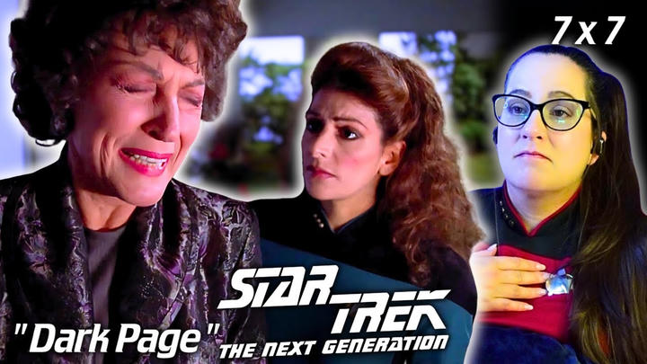 🖖Star Trek: The Next Generation 7x7 Dark Page FIRST TIME WATCHING Reaction