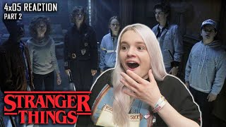 Stranger Thing 4x05 'The Nina Project' REACTION PART 2