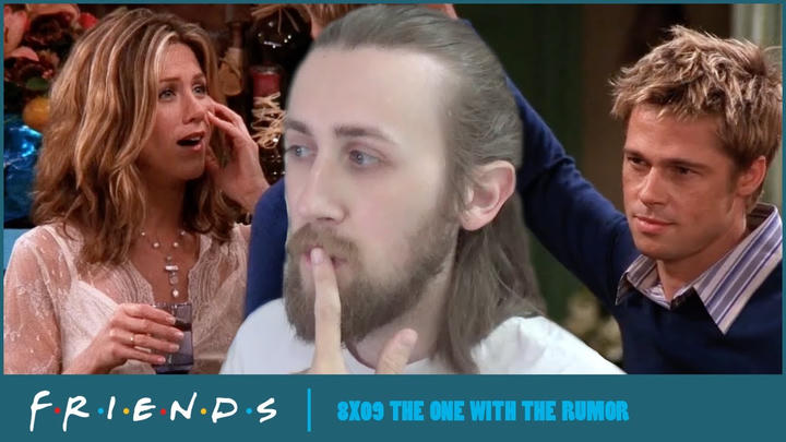 BRAD PITT! - Friends 8X09 - 'The One with the Rumor' Reaction