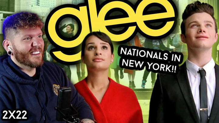 Nationals in New York! Will they win?! | GLEE 2x22 REACTION 'New York' | First time watching