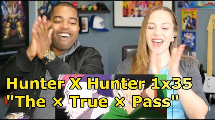 UNCUT Hunter X Hunter 1x35 "The × True × Pass" (REACTION 🔥)