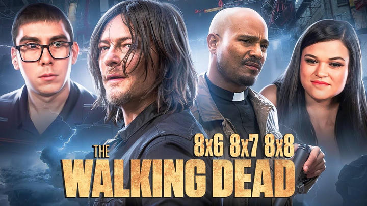 The Walking Dead 8x6–8x8 Reaction — Midseason Finale | All Out War Explodes |First Time Watching|
