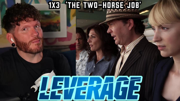 First time watching LEVERAGE 1x3 'The Two-Horse Job' REACTION