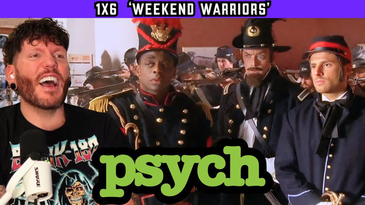 First time watching PSYCH 1x6 'Weekend Warriors' REACTION