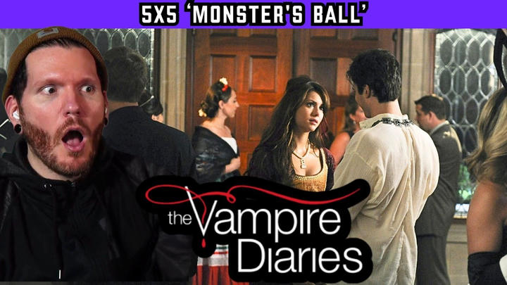 First time watching THE VAMPIRE DIARIES 5x5 'Monster's Ball' REACTION