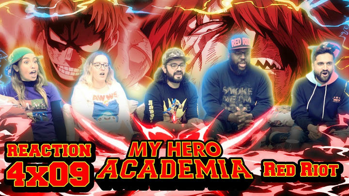 My Hero Academia - 4x9 Red Riot - Group Reaction