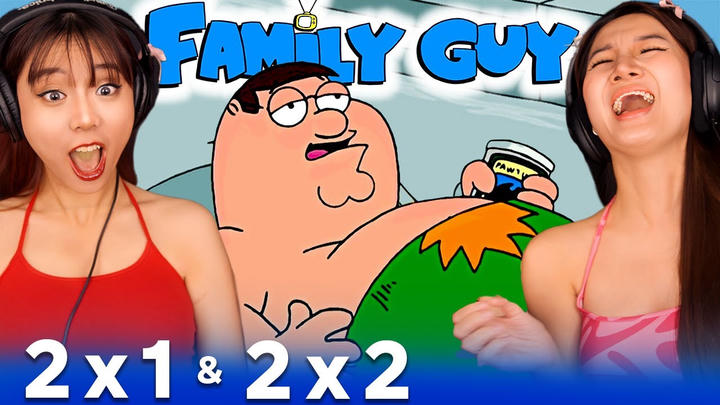 Asian Girls React | Family Guy Season 2 | Ep 1 & 2 (Family Guy Reaction)