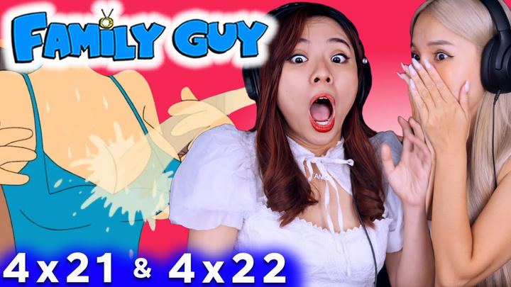 Asian Girls React | Family Guy Season 4 | Ep 21 & 22 (Family Guy Reaction)