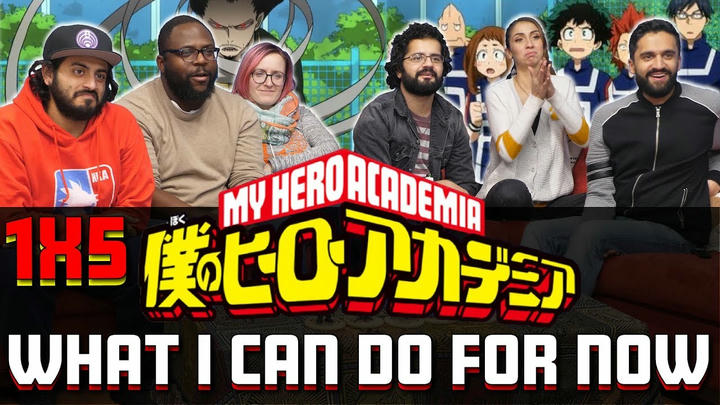 My Hero Academia - 1x5 What I Can Do For Now - Group Reaction