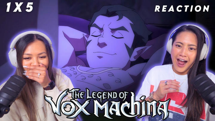 SCAN THE MAN 🤣🤪 The Legend of Vox Machina 1x5 "Fate's Journey" | Reaction & Review
