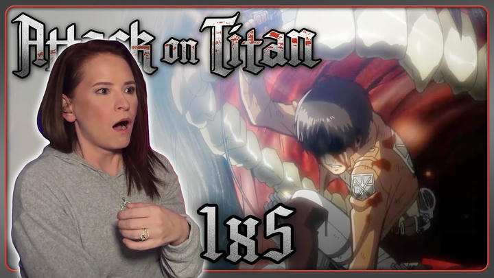 Attack on Titan 1x5 Reaction | First Battle: The Struggle for Trost, Part 1 | DUB
