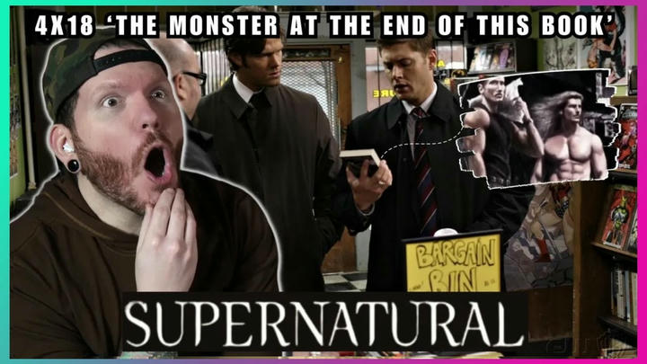 First time watching SUPERNATURAL REACTION 4x18 'The Monster at the End of This Book'