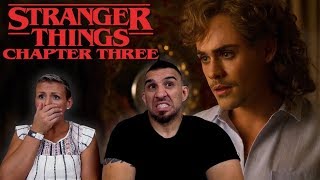 Stranger Things Season 3 'Chapter Three: The Case of the Missing Lifeguard' REACTION!!
