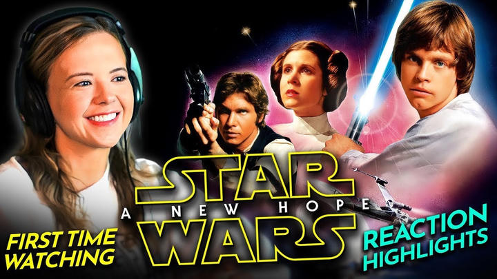 Mia feels the force of STAR WARS (1977) Movie Reaction FIRST TIME WATCHING [Reissue]