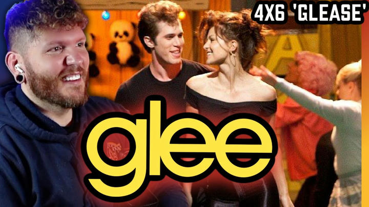 You're the One That I Want! | First time watching GLEE 4x6 'Glease' REACTION