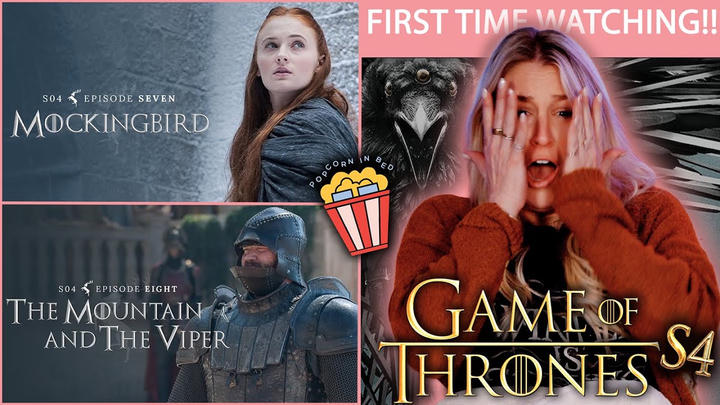 GAME OF THRONES S4:7-8 | "MOCKINGBIRD" & "THE MOUNTAIN AND THE VIPER" | REACTION