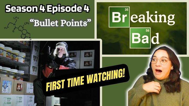 First Time Watching! BREAKING BAD 4x4 "Bullet Points"