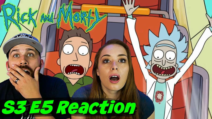 Rick and Morty S3 E5 "The Whirly Dirly Conspiracy" REACTION - REACTIONS ON THE ROCKS!
