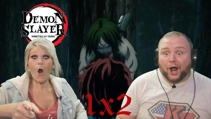 DEMON SLAYER: KIMETSU NO YAIBA 1x2 REACTION | Trainer Sakonji Urokodaki