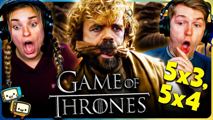 GAME OF THRONES 5x3 & 5x4 Reaction! | First Time Watch! | Peter Dinklage | Lena Headey