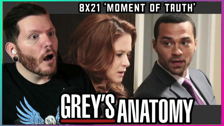 First time watching Grey's Anatomy REACTION 8x21 'Moment of Truth'