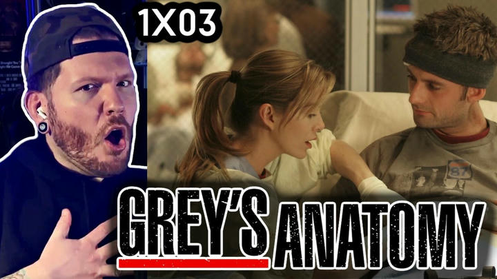 First time watching GREY'S ANATOMY 1x3  'Winning a Battle, Losing the War' REACTION