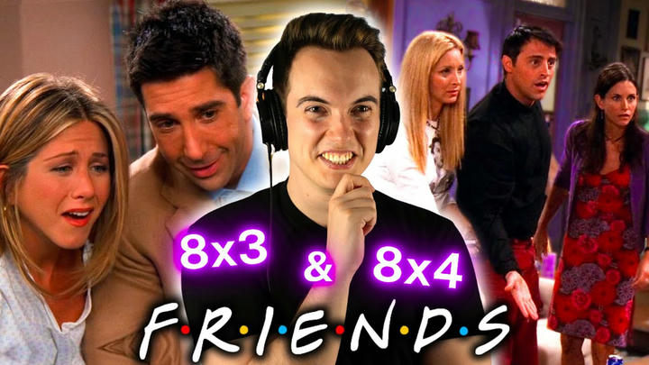 *THEY MADE A TAPE!!?* Friends S8 Ep: 3 & 4 | First Time Watching | reaction/review