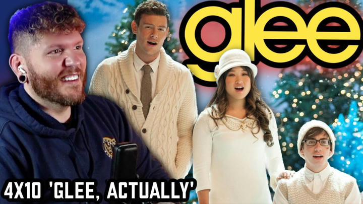 I love a Christmas episode! | First time watching GLEE 4x10 'Glee, Actually' REACTION