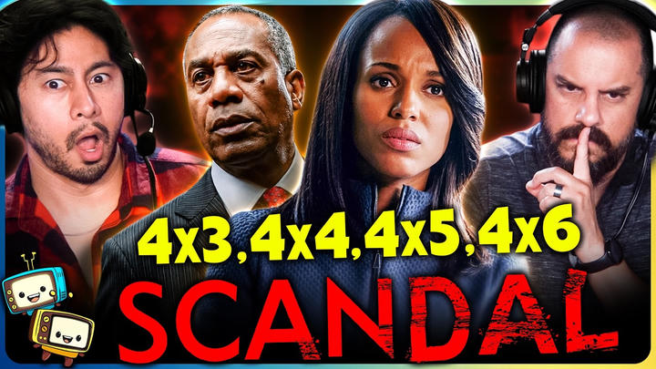 SCANDAL 4x3, 4x4, 4x5 & 4x6 Reaction! | Kerry Washington | Shonda Rhimes