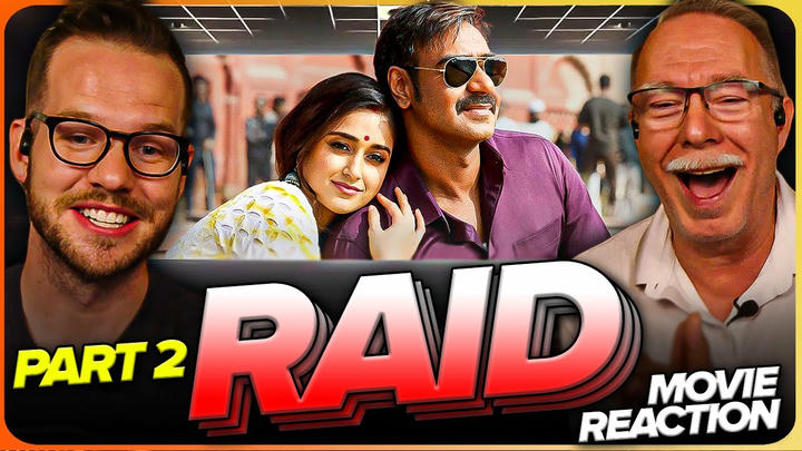 Raid Movie Reaction Part 2/2 | Ajay Devgn | Ileana D'Cruz | Raj Kumar Gupta