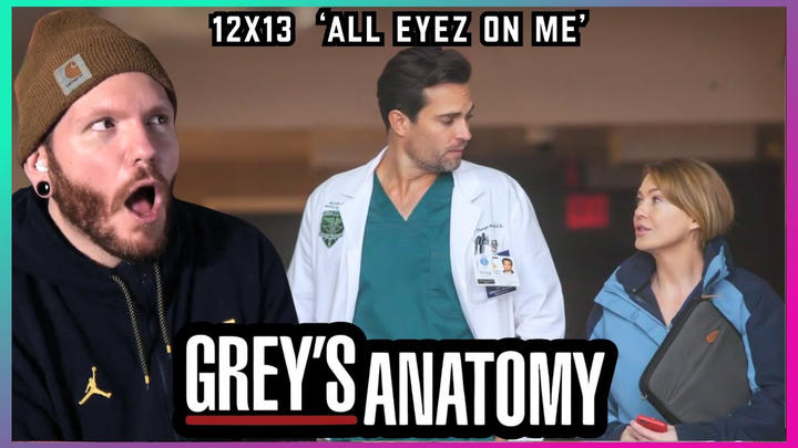 FIRST TIME WATCHING Grey's Anatomy REACTION 12x13 'All Eyez on Me'
