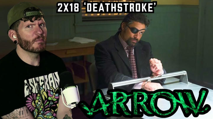 First time watching ARROW Reaction 2x18 'Deathstroke'