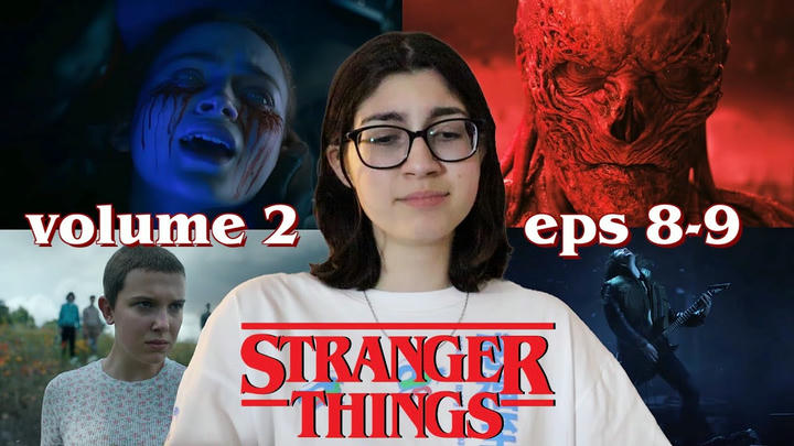 MY STRANGER THINGS 4 VOLUME 2 REACTION IS FINALLY HERE! *EPISODES 8-9*