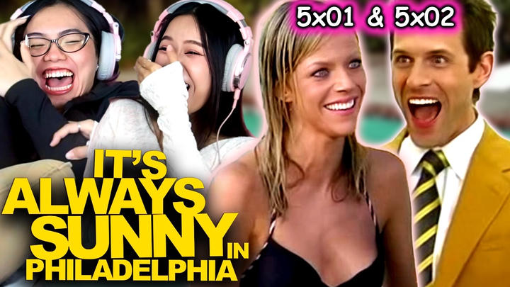 Foreign Girls React | It's Always Sunny in Philadelphia S5 Ep 01 & 02 | First Time Watch