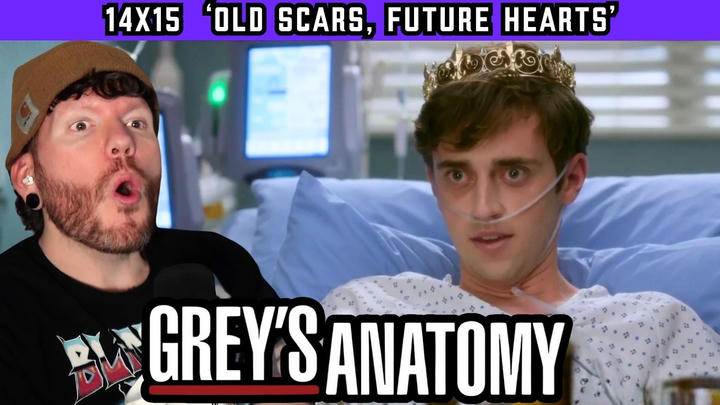 First time watching GREY'S ANATOMY 14x15 'Old Scars, Future Hearts' REACTION