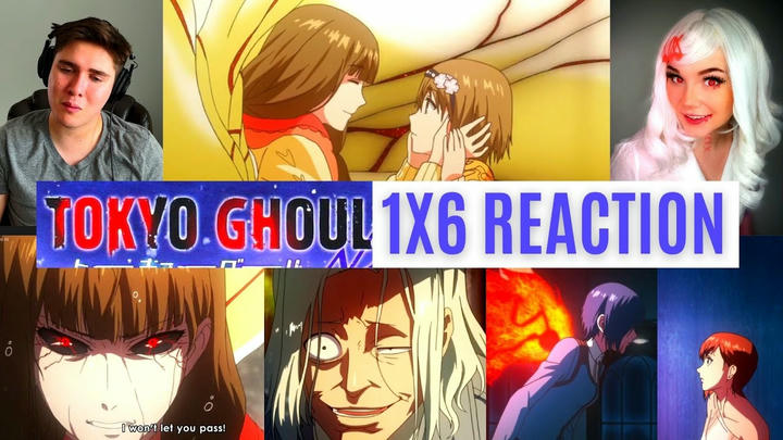 REACTING to *Tokyo Ghoul 1x6* IS SHE GONNA DIE?? (First Time Watching) Shonen w/ COSPLAYER