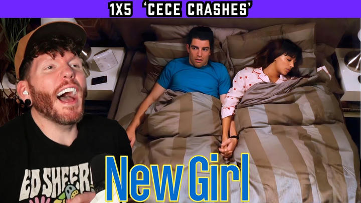 First time watching NEW GIRL 1x5 'Cece Crashes' REACTION