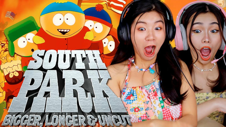 Foreign Girls React | South Park: Bigger, Longer & Uncut | First Time Watch