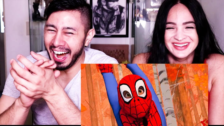 SPIDER MAN: INTO THE SPIDERVERSE | Exclusive Clip | Reaction!