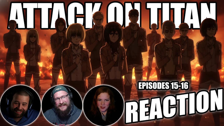 Attack on Titan S1 E13-14 Reaction | Eve of the Counteroffensive | Scout Regime Assembled!