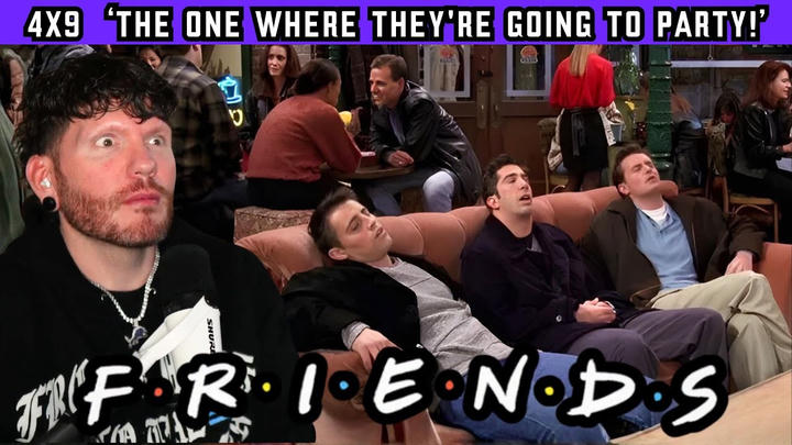 FIRST TIME WATCHING Friends REACTION 4x9 'The One Where They're Going to Party!'