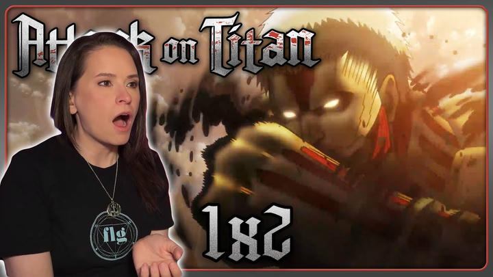 Attack on Titan 1x2 Reaction | That Day: The Fall of Shiganshina, Part 2 | DUB