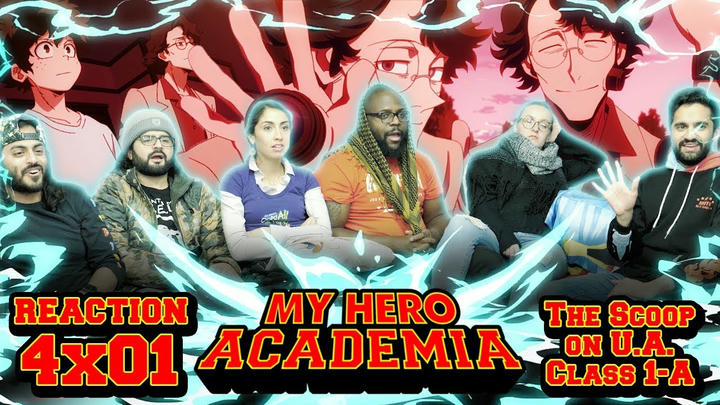 My Hero Academia - 4x1 The Scoop on UA Class 1A - Group Reaction