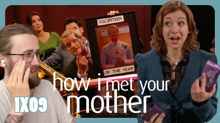 WHAT'S BARNEY UP TO?! - How I Met Your Mother 1X09 - 'Belly Full of Turkey' Reaction