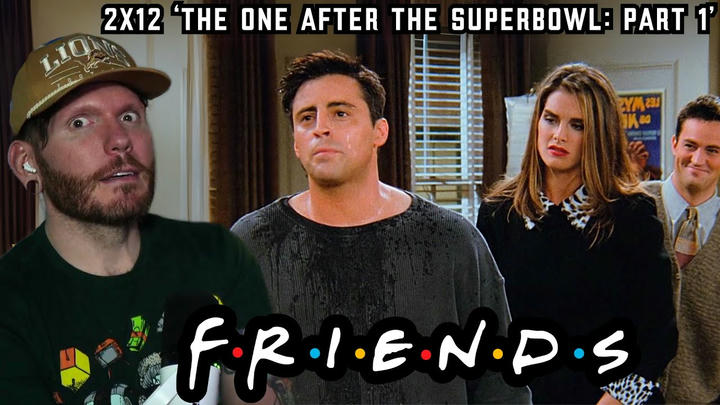First time watching Friends REACTION 2x12 'The One After the Superbowl: Part 1'