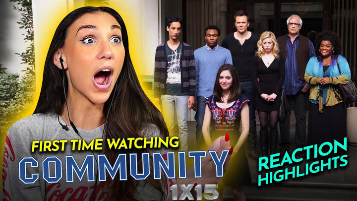 Coby romanced by COMMUNITY 1x15 "Romantic Expressionism" (2009) TV Reaction FIRST TIME WATCHING