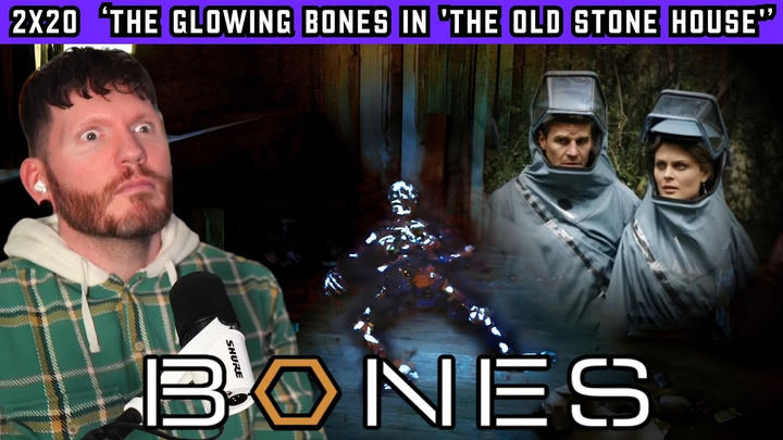 First time watching BONES 2x20 'The Glowing Bones in the Old Stone House' REACTION
