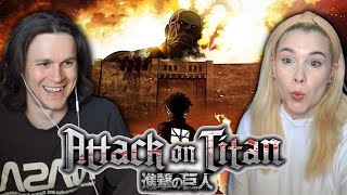 MegMage Reacts - Attack on Titan (2013)