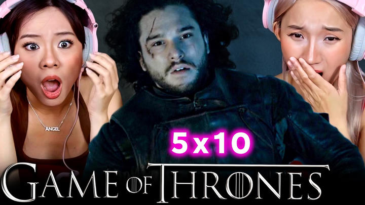 Asian Girls React | Game of Thrones S5 Ep 10 "Mother's Mercy" | First Time Watch